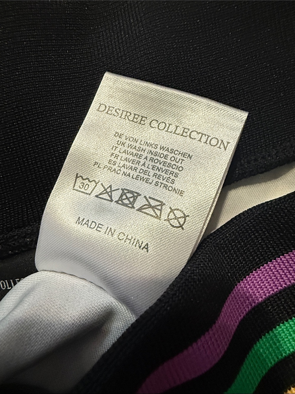 Desiree Collection NOLA fleur-de-lis print jogger pants size XL - Picture 14 of 14